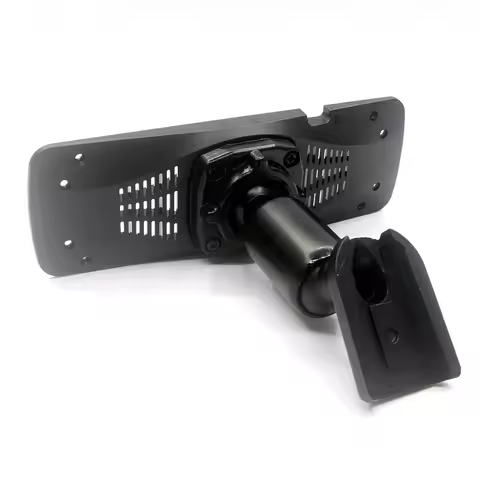 ANSHILONG Car Interior Mirror Bracket + Back Plate Panel 11.8 X 4.1 CM Screw Spacing for Car DVR AZd