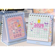 Pocket mini calendar Dragon year New Year and Spring Festival Christmas gift schedule self-discipline clock-in 2024 small desk calendar desktop ornaments cute couomi girl mini calendar 2023 New ins