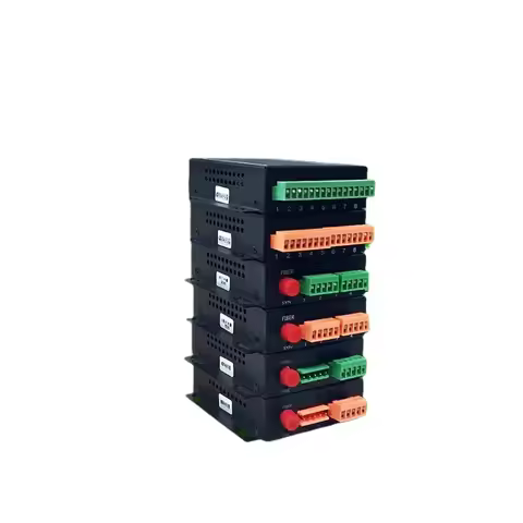 BIDI Dry Contact Closure Relay to Fiber optic Converter Remote Control Alarm Switch to Fiber optic C