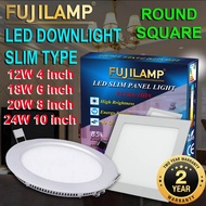 [Local Seller] LED DOWNLIGHT SLIM TYPE LIGHT PANEL SQUARE 6W,12W OR 18W X 10pcs