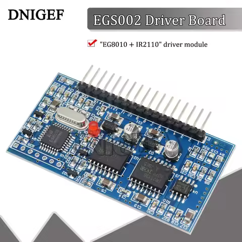 5V DC-AC Pure Sine Wave Inverter SPWM Driver Board EGS002 12Mhz Crystal Oscillator EG8010 + IR2113 D