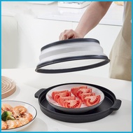 Microwave Splatter Cover Microwave Oven Tray Foldable Steaming Cover With Bottom Multifunction Splash Guard And tongsg
