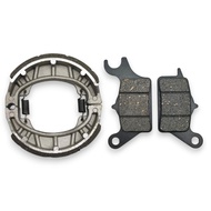 REAR BRAKE SHOE & BRAKE PAD FOR XRM125 XRM TRINITY (RUBBERIZED) Disk Brake Pad