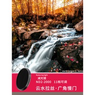 JJC Adjustable ND Filter ND Filter Variable ND2-2000 Filter Medium Gray Density Filter 11 Gear 43 49