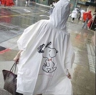 迪士尼snoopy雨衣（成人尺寸）
