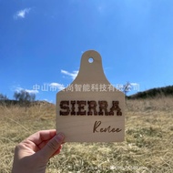 Niu Brand Birth Announcement Logo Cowboy Competitive Baby Name Logo Niu Brand Name Logo Western Cowb