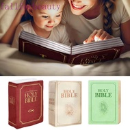 FALLFORBEAUTY Bible Pillow, Plush Toy Sofa Cushion Bible Throw Pillow, Children Gift Realistic Looki