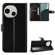 Wallet Leather Case For Sharp Aquos Wish 3 4 5 6 Aquos V V6 Plus R8 R9 Pro R10 Flip Card Slot Phone 