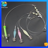 ☼yozuri squid jig candat sotong Malam -lampu sotong sotong cangkuk tusuk cangkuk cangkuk cangkuk dak