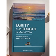 Equity and Trust in Malaysia - Third Edition by Mohsin Hingun, Wan Alzan Ahmad