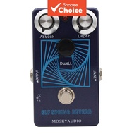 Mosky ELF Spring Reverb Effect Pedal, Vintage Voiced Reverb Guitar Pedal with Attack/Depth/Dwell Con