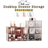 [Clear Stock] Storage Drawer Box Desktop Organizer Storage Box Stationery Organizer Lipstick Organizer