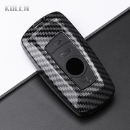 ABS Carbon Fiber Style Car Key Case Cover For BMW 1 3 5 7 Series X1 X3 X4 X5 F10 F15 F16 F20 F30 F18