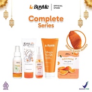 ( New ) BuyMe Complete Series - Paket Skincare Sabun Sucreen Scrub Badan Face Mist Orange Face Scrub
