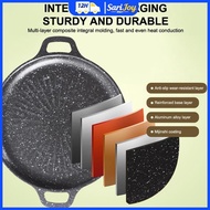 Non-Stick Grill Pan For Induction Cooker - 28cm/32cm/34cm/38cm BBQ Plate