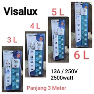 Visalux 3 4 5 6 hole electrical cable connection board 13A 250V Official Warranty