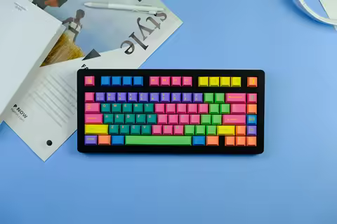 GMK Windbreaker Keycap, 129 Keys PBT Keycaps Cherry Profile DYE-SUB Personalized GMK Keycaps For Mec