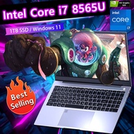 2023 New Laptop Original Intel Core i7 8565U Laptop 16G DDR4 RAM 512G SSD HD Gaming Office Laptop 15.6-inch Windows 11 Pro Business Laptop