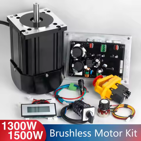 1300W-1500W 220V 110V Brushless Motor Circuit Control Board Kit for WMD290 XJ9532 DIY Upgrade and Tr