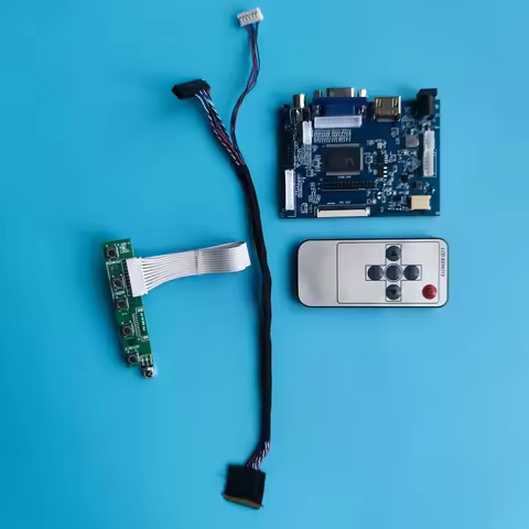 kit Work for LP140WH4 1366x768 Controller Board panel Screen VGA AV monitor driver display LED HDMI-