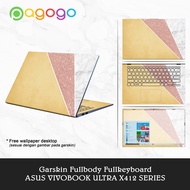 Garskin Laptop Skin Laptop Asus Vivobook X412F X412FA X412FJ X412FL Fullbody