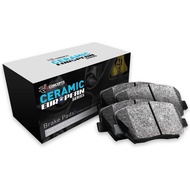 R1 Concepts Front Euro Ceramic Brake Pads For 2008-2011 BMW 323i; 2008-2013 BMW 325i; 2007-2013 328i