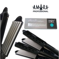 Amara AM-888A Wide Plate Hair Straightener Zigzag ION Hair Straightener/