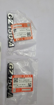 Tem chữ Suzuki GZ150A ốp hông 2 bên Hành chính hãng Suzuki Giá 1 cặp