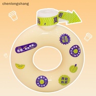 chenlongshang 500ml Creative Donut Sports Water Bottle Fashion Portable Travel Kettle with Strap High Temperature Resistant Annular Tea Cup EN