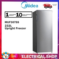 Midea MUF-307SS 232L Upright Freezer MUF307SS [NEW]