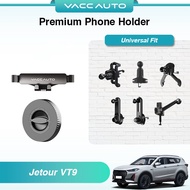 Jetour VT9 2025-2027 Car Phone Holder Mount Magsafe Bracket 360 Rotating GPS Navigation Vaccauto Acc