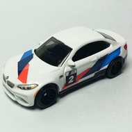 HotWheels HotWheels HotWheels BMW M2 Sports Car Racing 2016 Version White Rubber Tire Iron Bottom BM