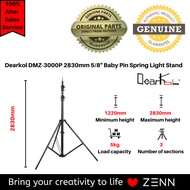 Dearkol DMZ-3000P 2830mm / DMZ-3800P 3650mm Spring Light Stand