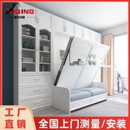 Contact  seller/Invisible Bed Sofa Bed Bookcase Wardrobe Multi-Functional Double Bed down Folding Wa