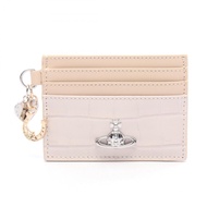 【二手】薇薇安·Vivienne Westwood(Vivienne Westwood) 卡包，Orb 款，鱷魚紋壓花，S5403000VWCC009KA402，真皮卡包，女士，全新