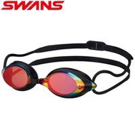 SWANS 泳鏡 SRX-MPAF SMSHD Smoke x Shadow Mirror Racing 日本製造