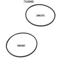 FUXING 2X สายพานกลึง5M387 5M375สำหรับกะทัดรัดสำหรับเครื่องกลึงขนาดเล็กมาตรฐาน21คันคลั๊ชมอเตอร์ไซค์