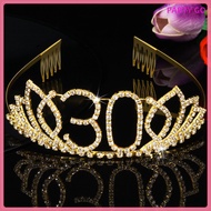 The 30th Birthday Queen Decorations Headband uiran