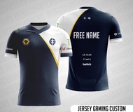 jersey gaming team evil geniuses eg esports kaos custom baju free nama - xxl