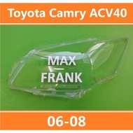 Toyota Camry ACV40 (2006-2008) ACV41 เลนส์ไฟหน้า ฝาครอบไฟหน้า ไฟหน้ารถยนต์ ไฟหน้าสําหรับ ฝาครอบไฟหน้