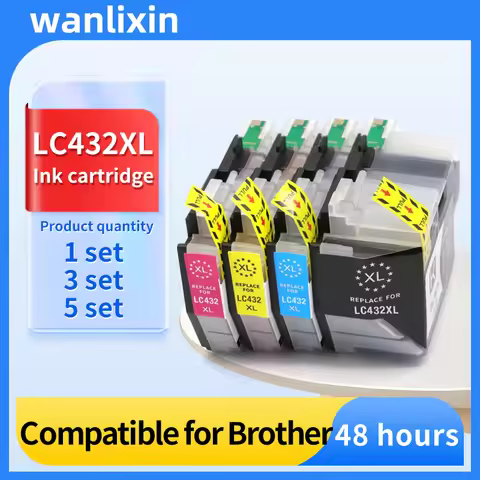 Australia,New Zealand LC432 LC432XL Compatible Ink Cartridge For Brother MFC-J5340DW J5740DW J6540DW