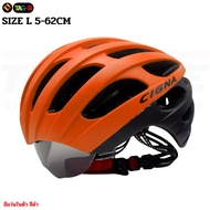CIGNA Brand Bicycle Helmet With Glasses Model TB03
