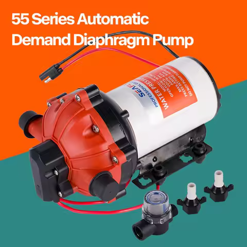 SEAFLO DC 12V 24V Water Pump 55 Series Variable Speed Smart Pump Marine Pump