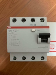 ABB เบลคเกอร์กันดูด RCCB FH204 40A 4P