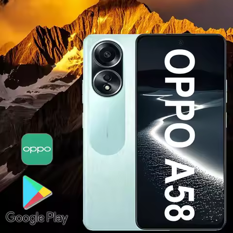 OPPO A58 Original mobile phone 5000mAh long battery life Type-C+3.5mm headphone jack mobile phone 8G