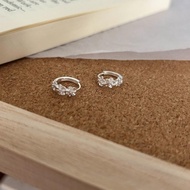 热卖特惠S999纯银繁花三朵花耳环轻奢抗过敏洗澡不掉色甜美气质百搭耳饰 xo0vvhn4fI0119