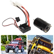 Brushed Motor ESC Combo  550 and Bidirectional Bearings for 1/14 RC Car