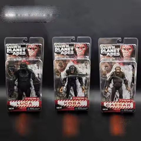 Neca Movie 1/12 Planet of the Apes Rise Caesar Kobaluca 7-Inch Mobile Puppet Model