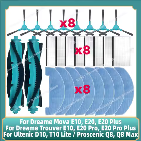 Fit For Dreame Mova E10, E20 / Trouver E10, E20 Pro Plus / Ultenic D10, T10 Lite, T20 Pro / Prosceni