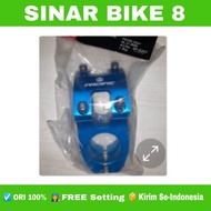 stem stang sepeda mtb oversize 31.8 pacific - biru